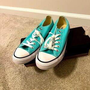 Turquoise Converse